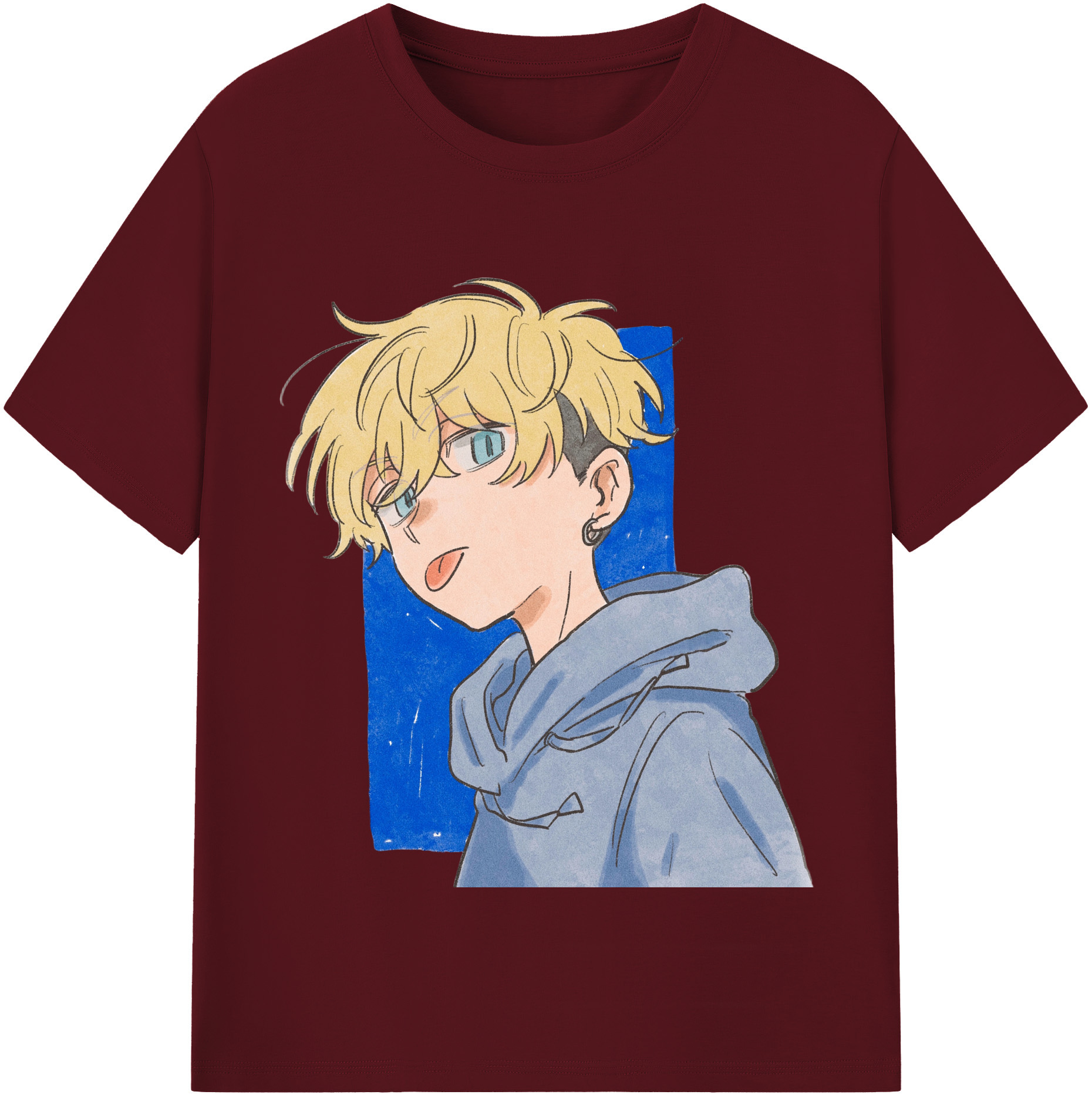 （画像用） 東京リベンジャーズ Tokyo Revengers 綿100％半袖Tシャツ（フロントプリント）